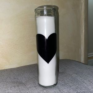 HEART TALL CANDLE